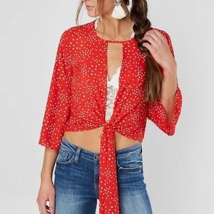 Red by BKE blouse